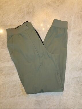 lululemon athletica Olive Green and Black Jogger Sweatpants